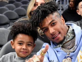 Blueface with Son