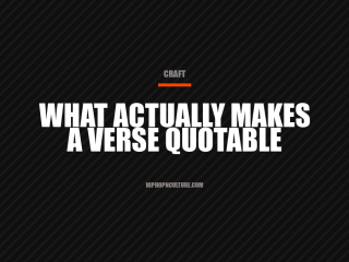 What actually makes a verse quotable