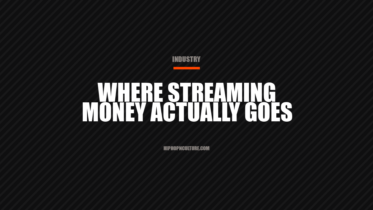 Where streaming money actually goes